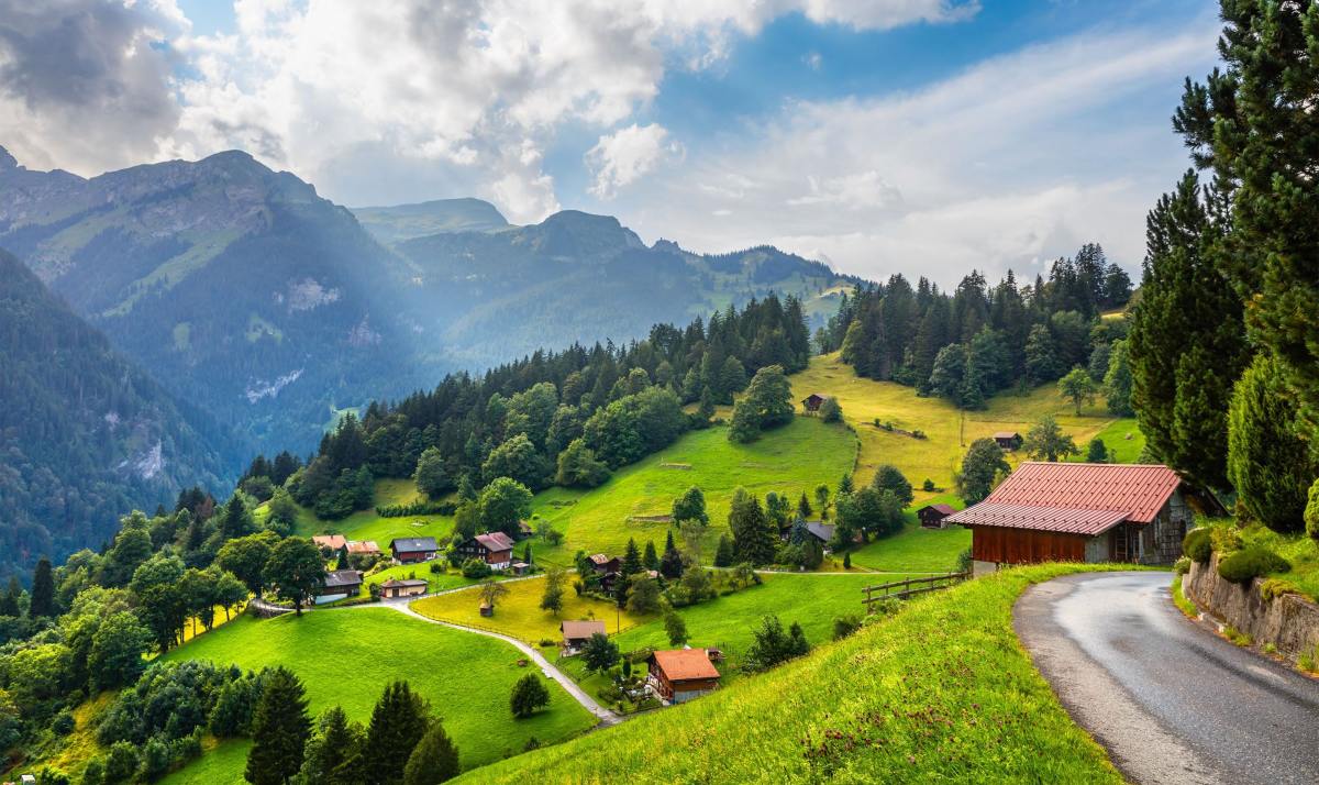 Το Wengen την άνοιξη