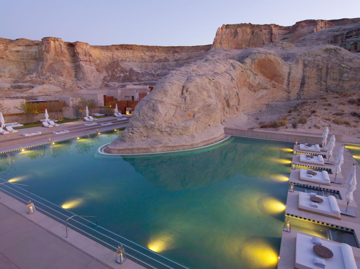 Amangiri Ξενοδοχείο με πολυτελείς σουίτες και εντυπωσιακή πισίνα