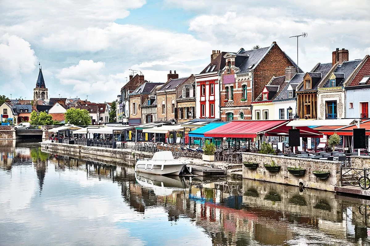 Amiens Γαλλία άγνωστη πόλη