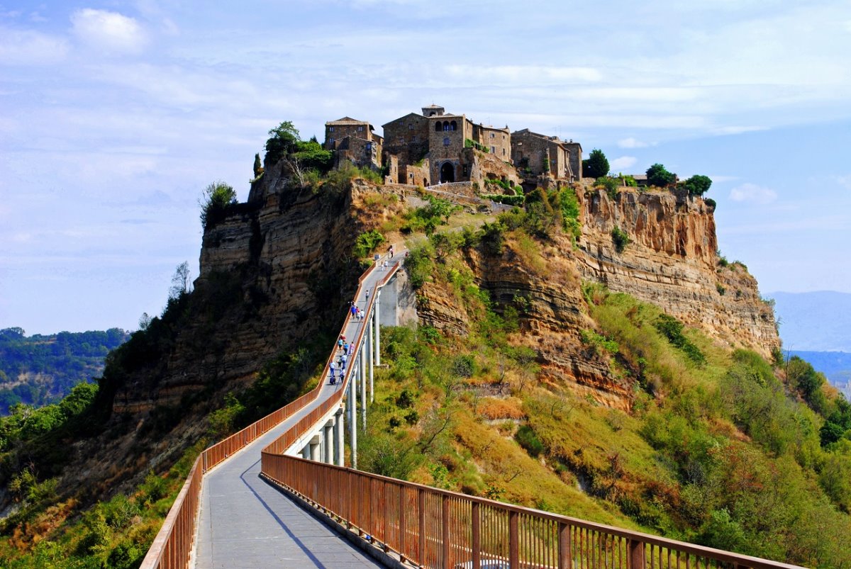 Civita di Bagnoregio χρεώνει είσοδο στην πόλη πανοραμική