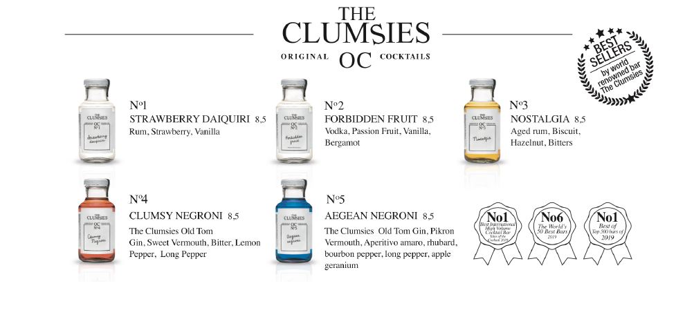 delivery cocktail , Clumsies