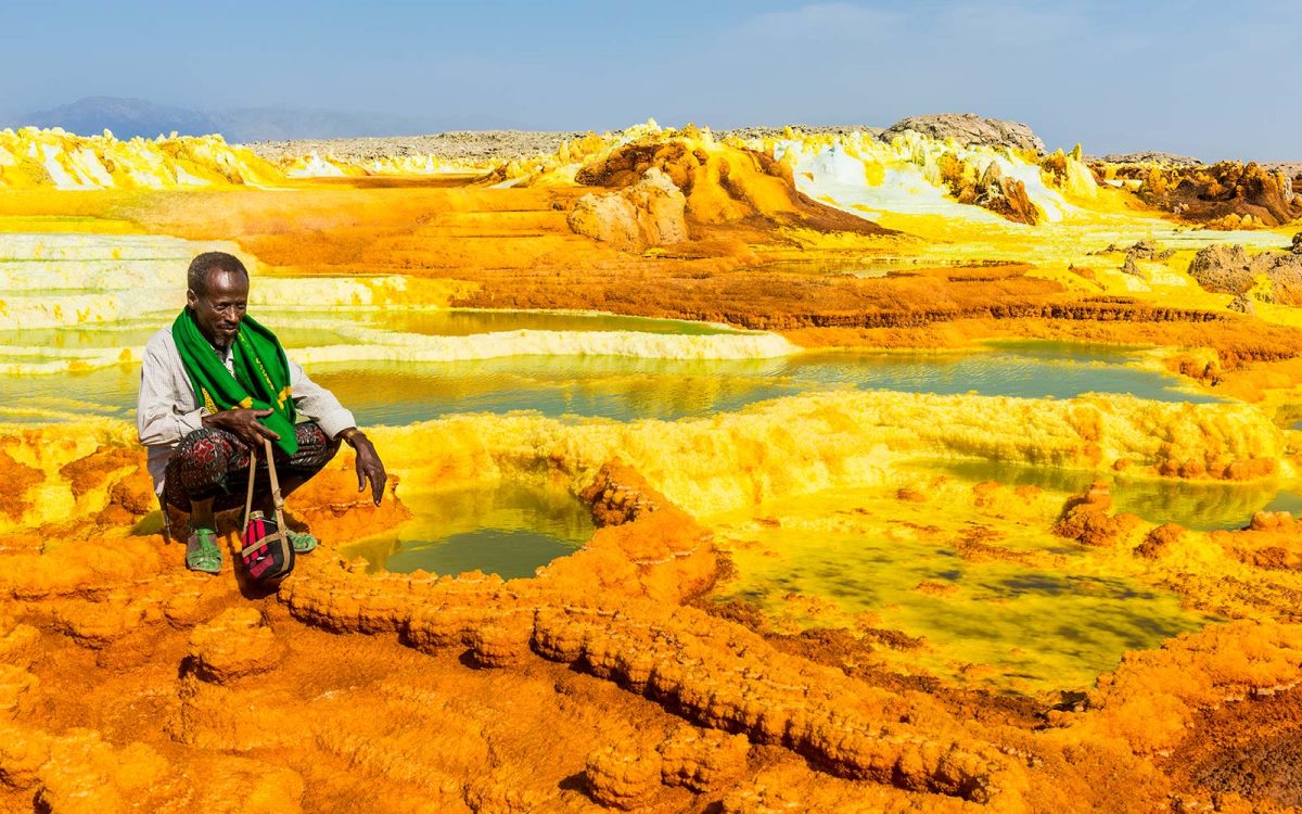 Dallol, κρατήρας, Αιθιοπία