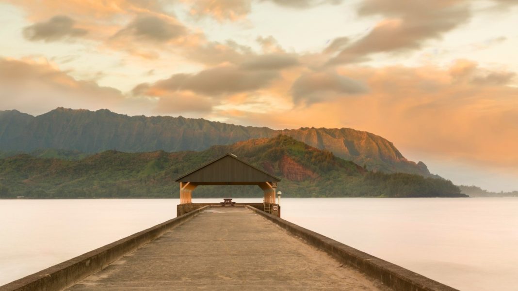 hanalei-kauai-hawaii Παραλία Hanalei, Kauai, Χαβάη