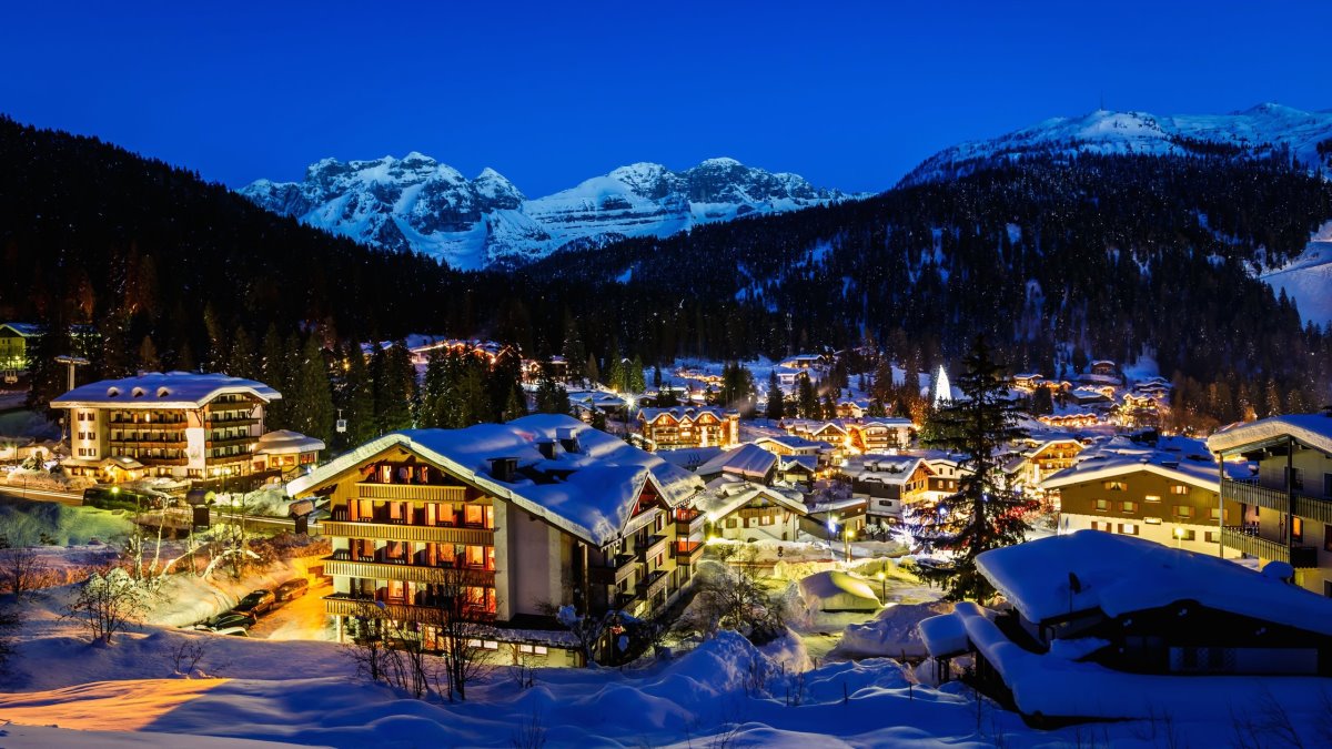 όμορφα ορεινά χωριά ιταλία Madonna di Campiglio