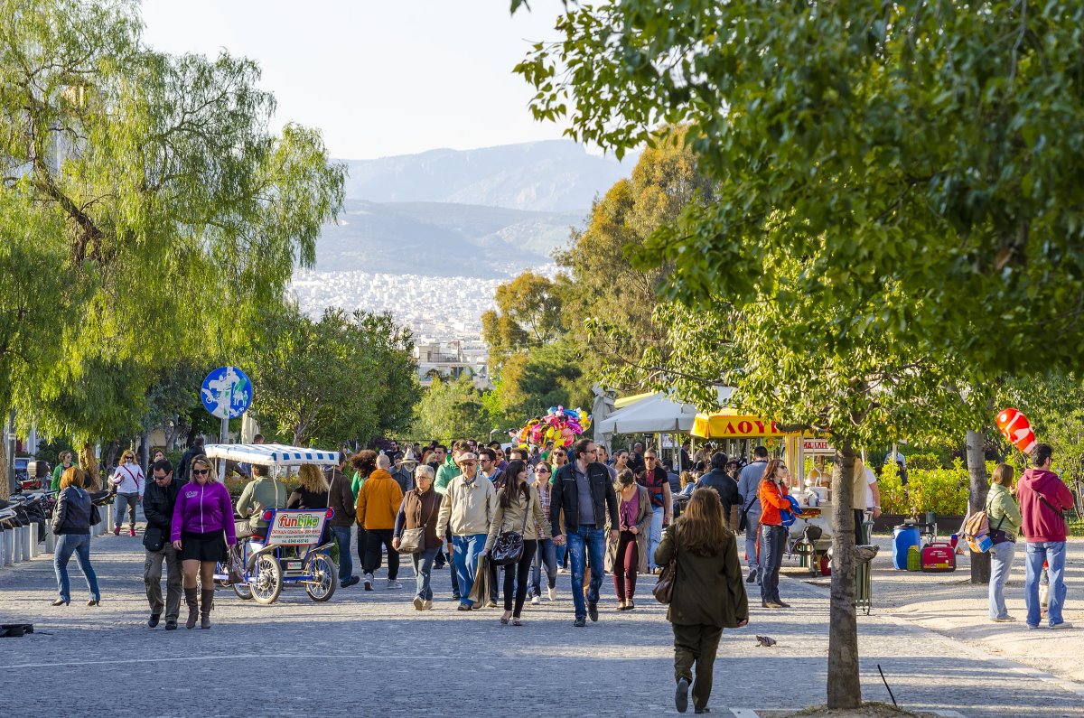 γειτονιά αθήνας για περπάτημα πεζόδρομος Αποστόλου παύλου