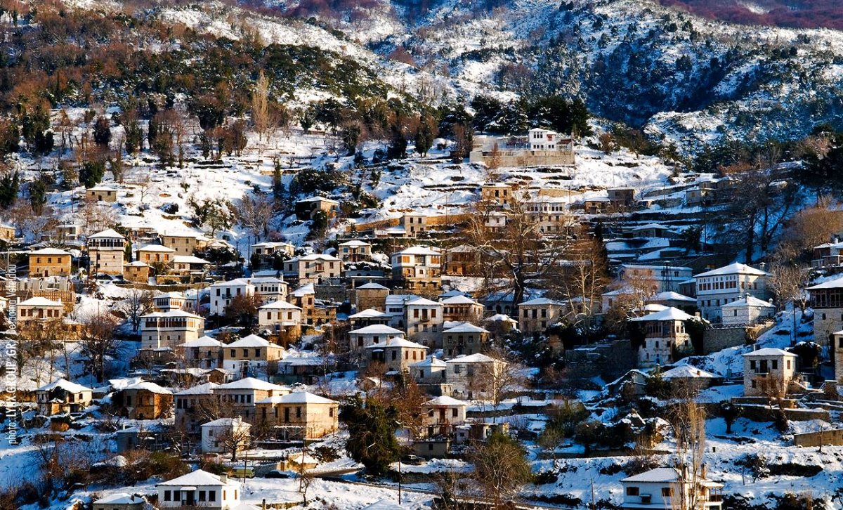 Πήλιο χειμερινός προορισμός χιόνια