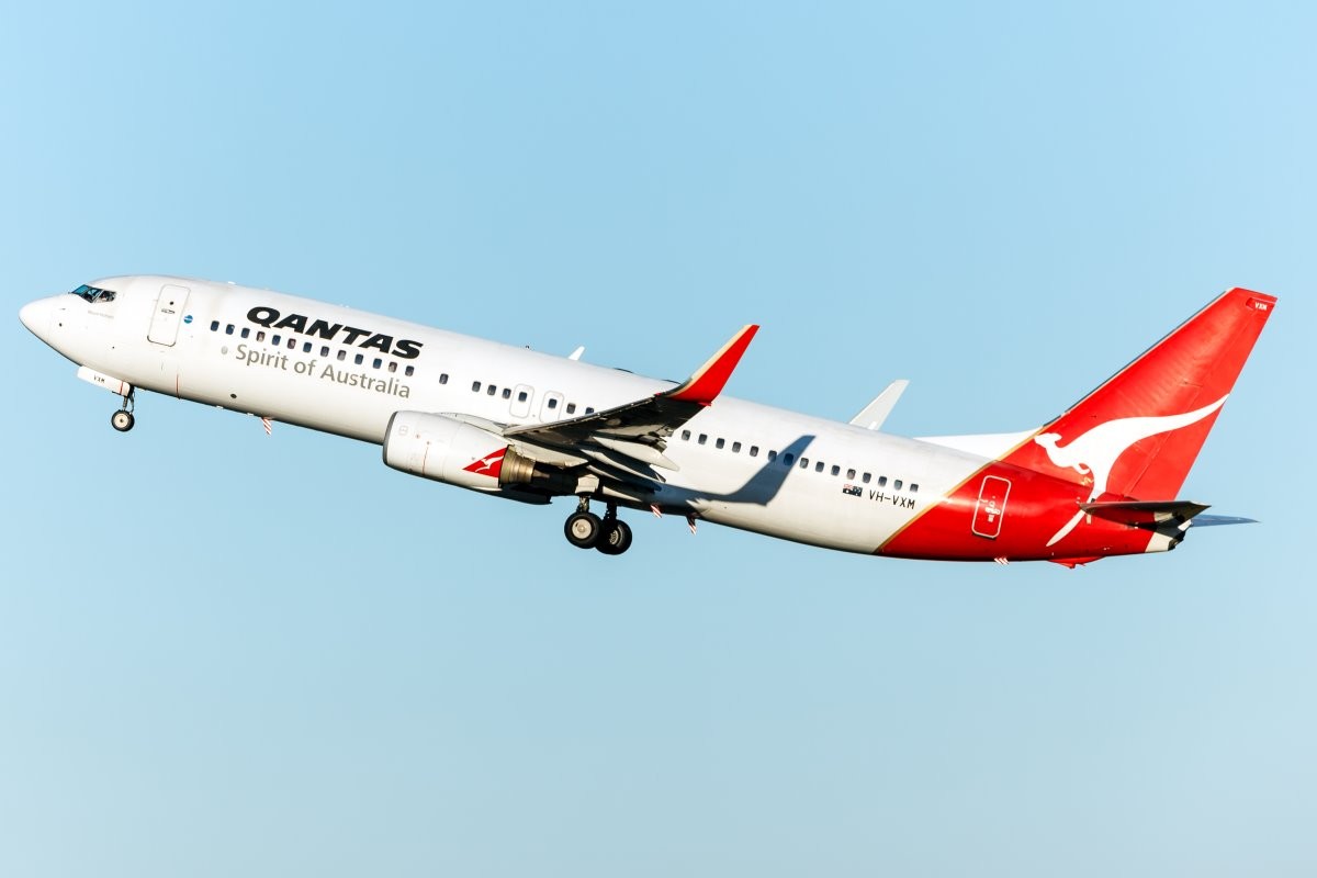 αεροσκάφος της Qantas