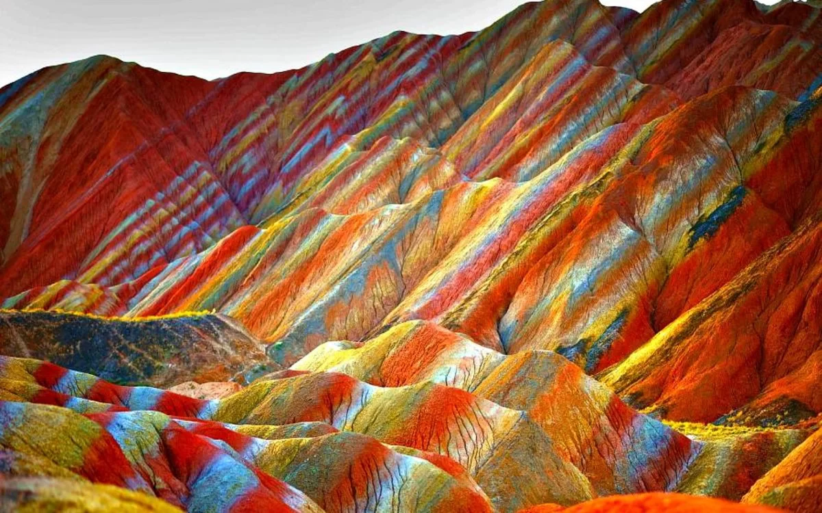 Rainbow Mountain, Κίνα