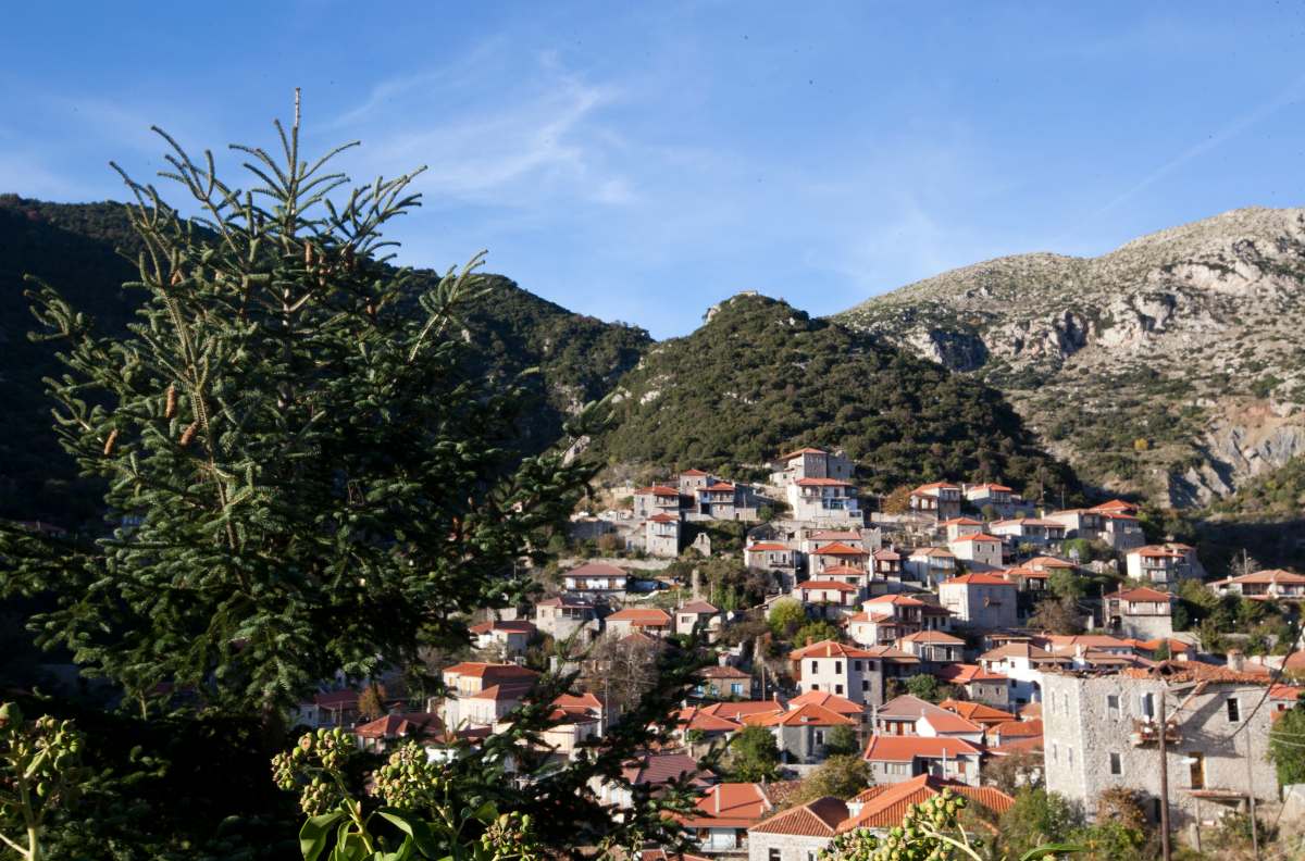 Στεμνίτσα, πανοραμική εικόνα 