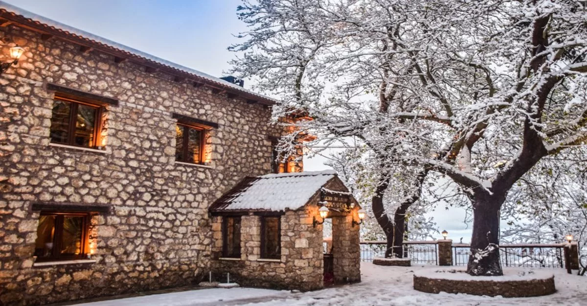 τρίκαλα κορινθίας τον χειμώνα