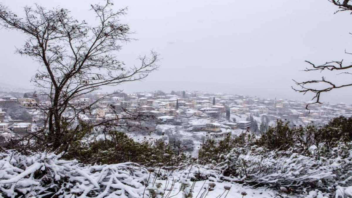 καιρός κακοκαιρία χιόνια