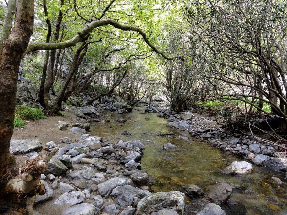 Αργυρούπολη χωριό Ρέθυμνο φύση πράσινο νερά