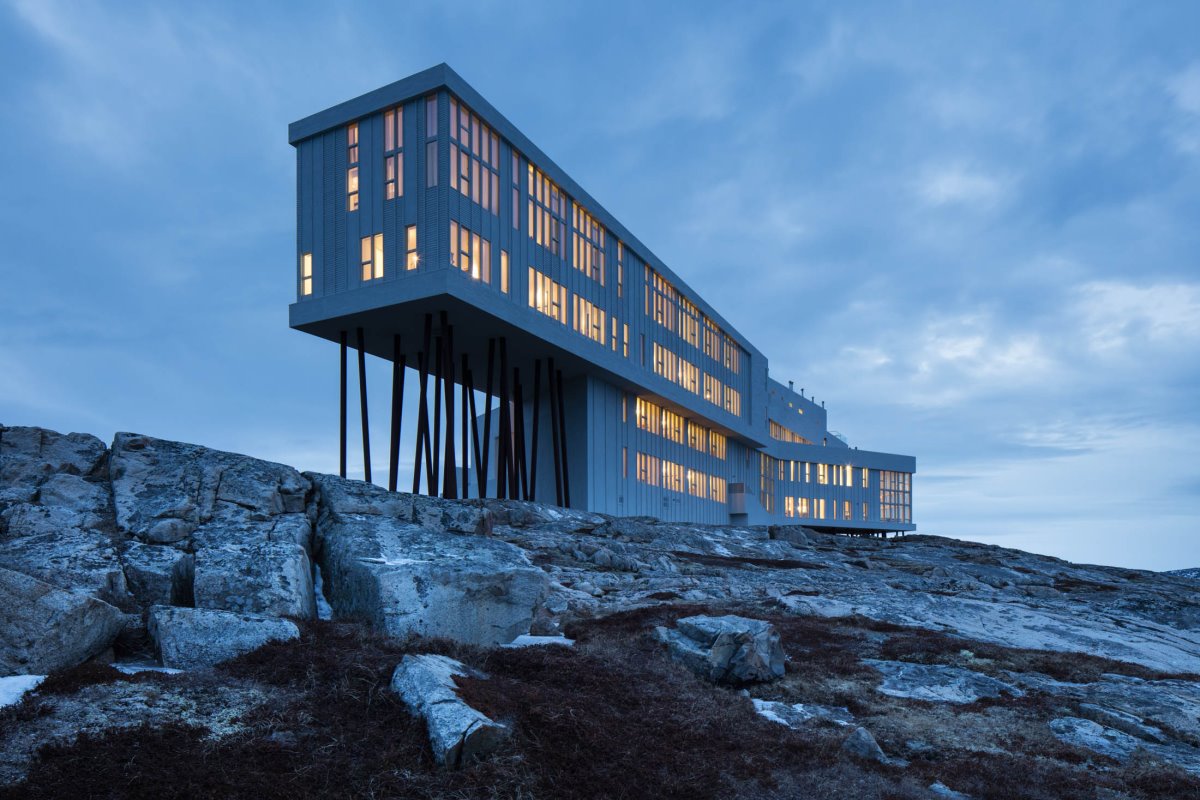 Fogo Island Inn, Καναδάς εξωτερικά