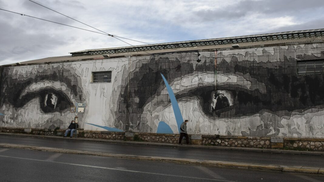 greece-grafitti Ελλάδα πανδημία