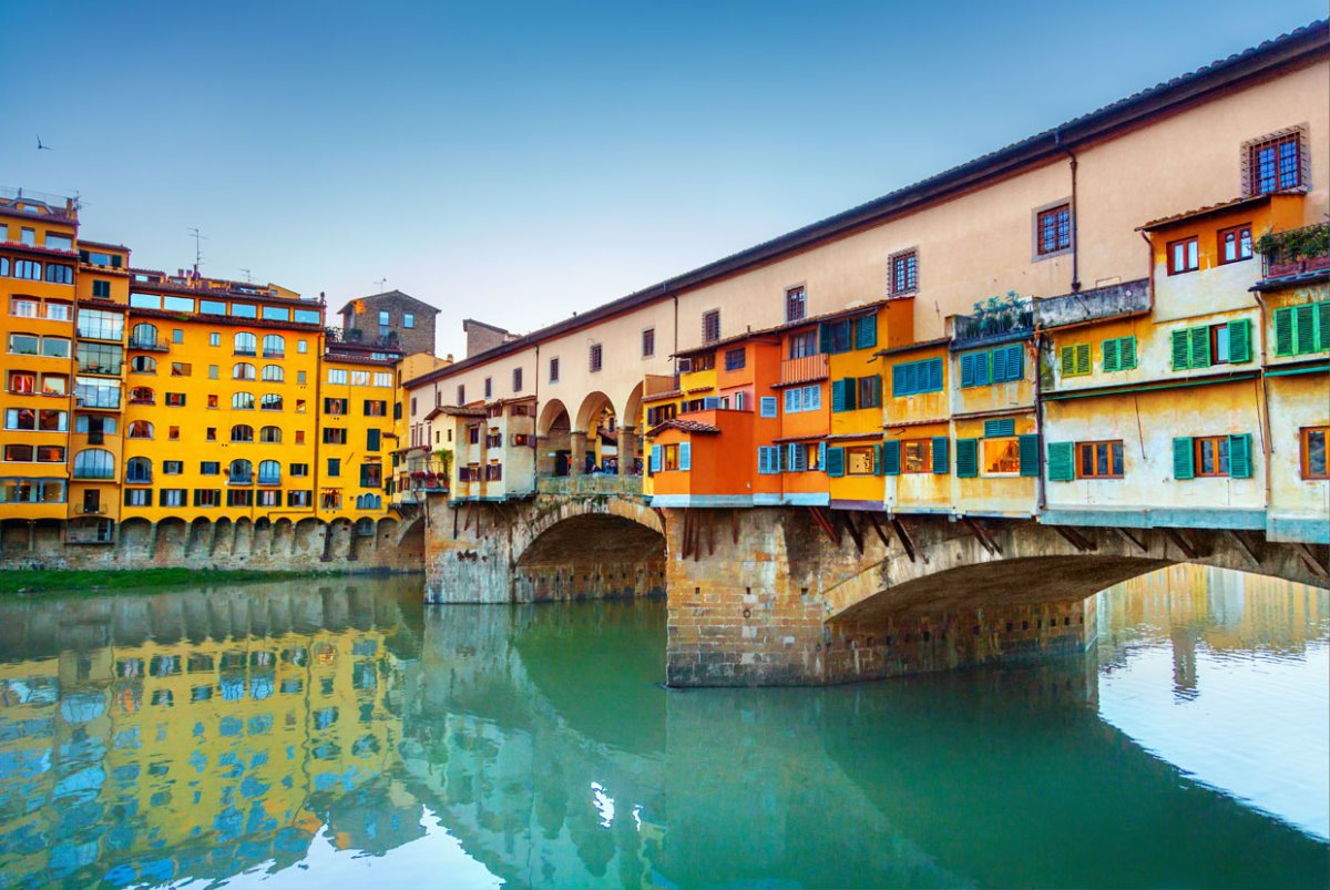 ιστορική γέφυρα Ponte Vecchio Φλωρεντία