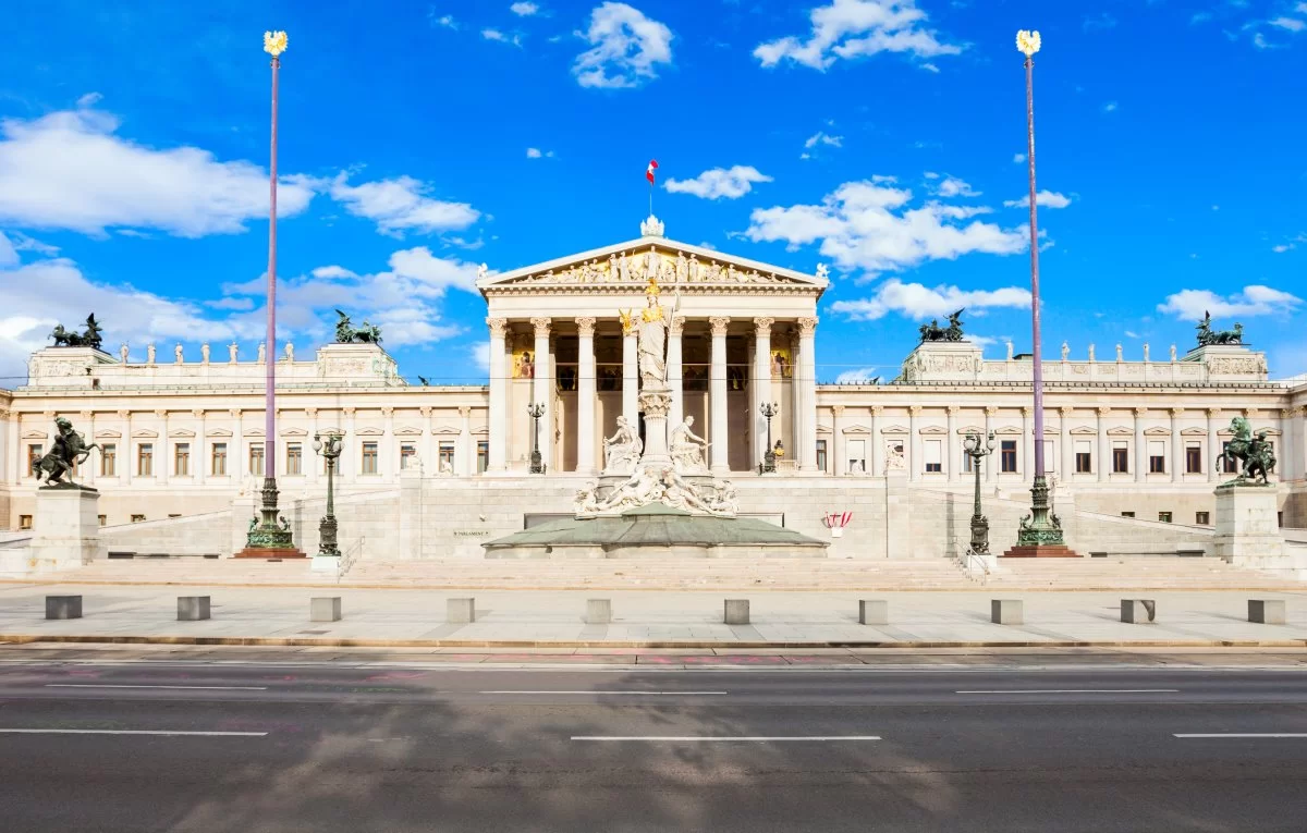 Το κοινοβούλιο, λεωφόρος  Ringstrasse