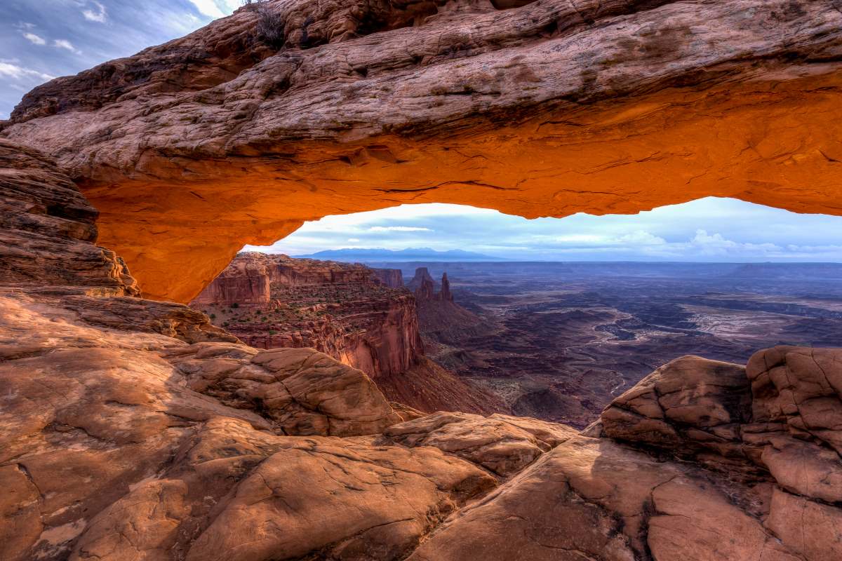 Mesa Arch στο Εθνικό πάρκο Canyonlands 