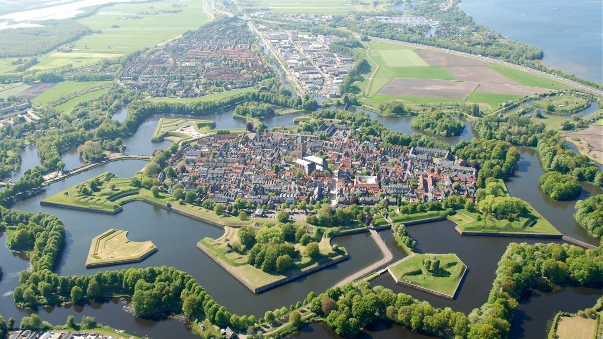 Naarden πόλη αστέρι