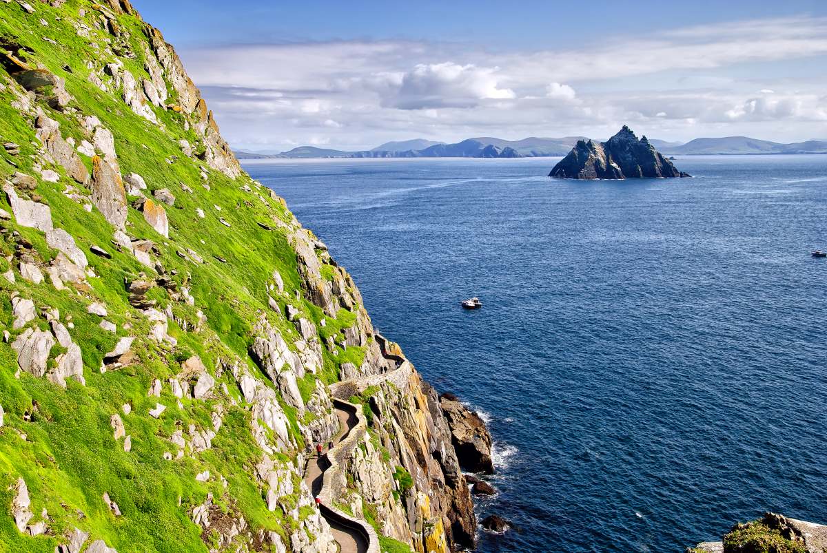 Small Skellig όπως φαίνεται από το Skellig Micheal