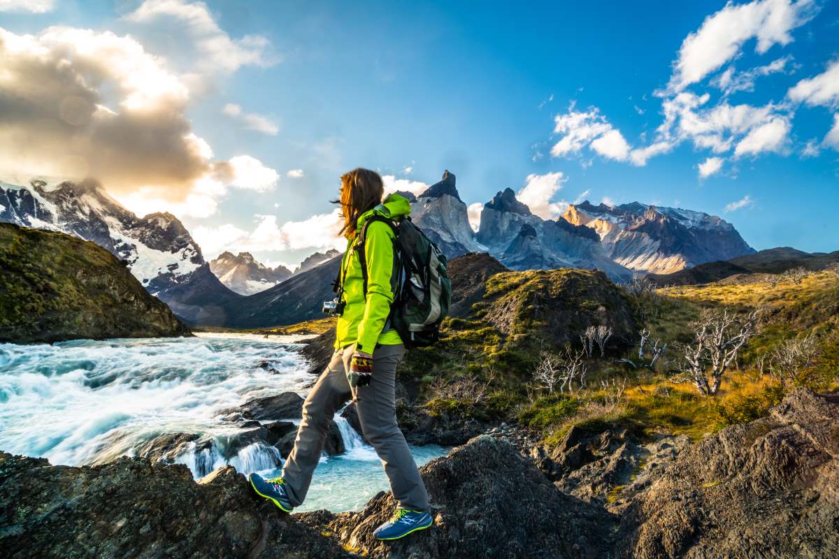 Ορεινό τοπίο του Εθνικού Πάρκου Torres del Paine, Παταγονία - Χιλή 