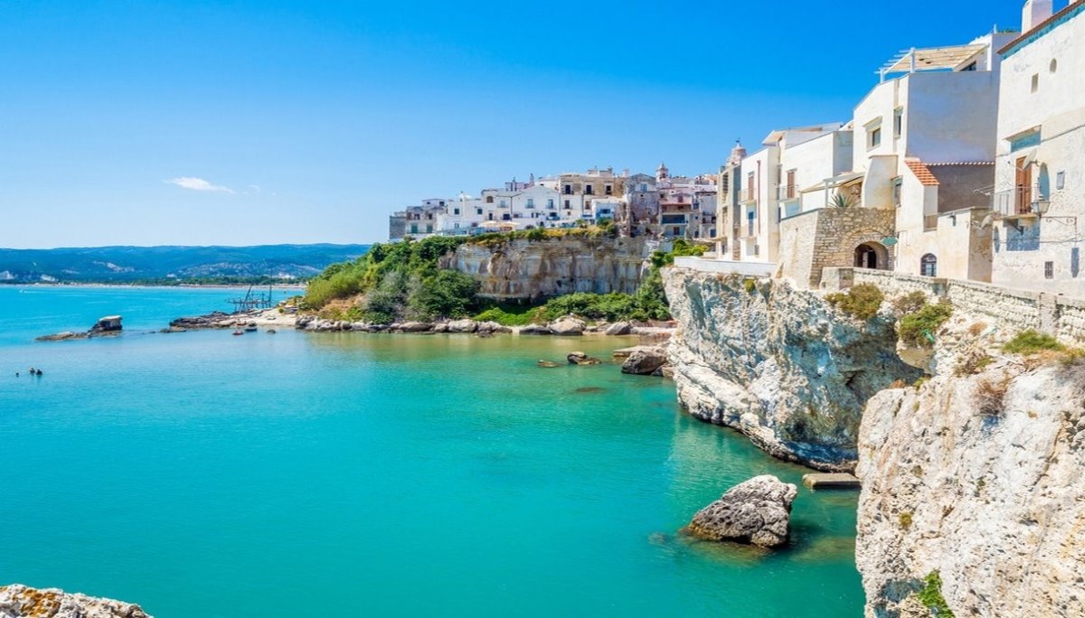 Vieste's Promontorio del Gargano, Puglia, Ιταλία