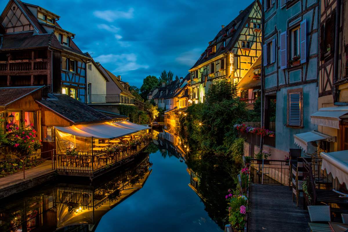 Në kanalin e mbrëmjes, Colmar France