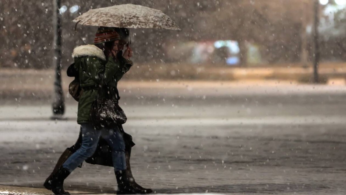 καιρός Ελλάδα βροχές καταιγίδες