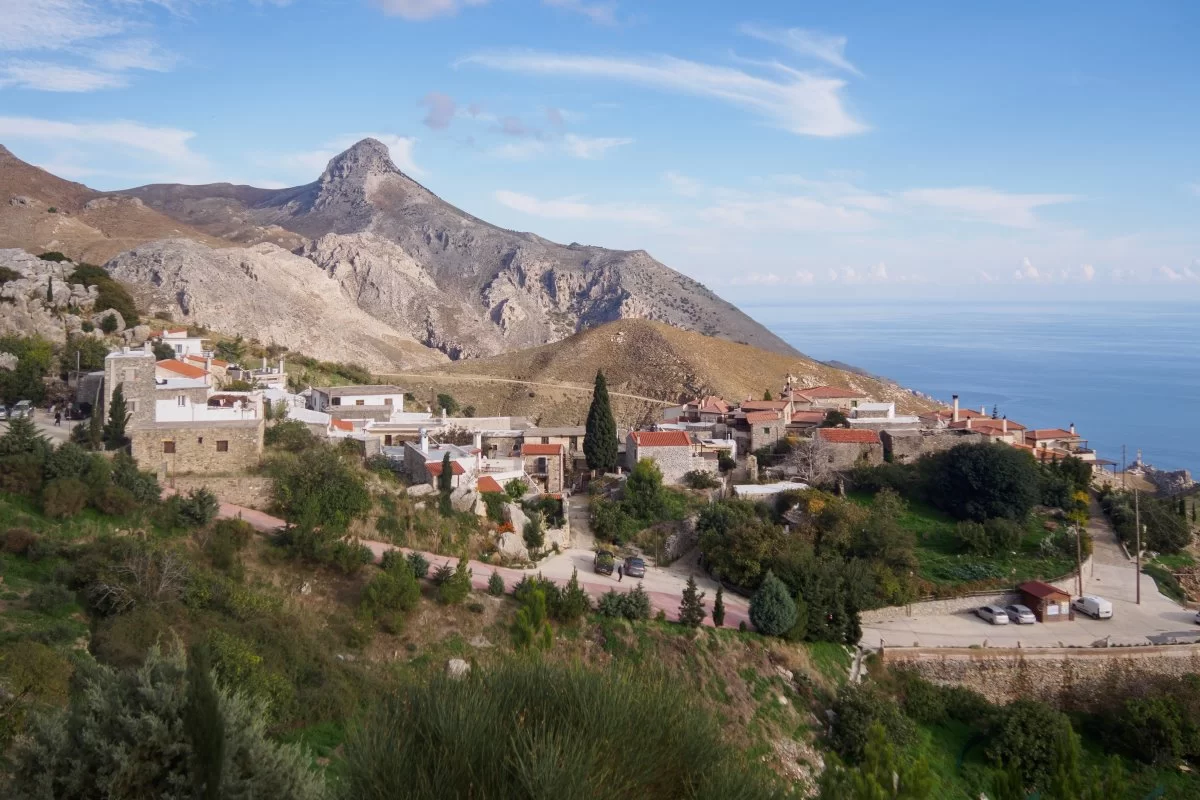 Καπετανιανά Κρήτης ορεινό χωριό