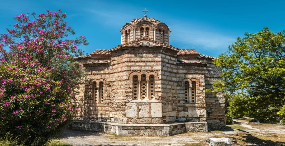 Ναός Αγίων Αποστόλων Αθήνα βυζαντική εκκλησία