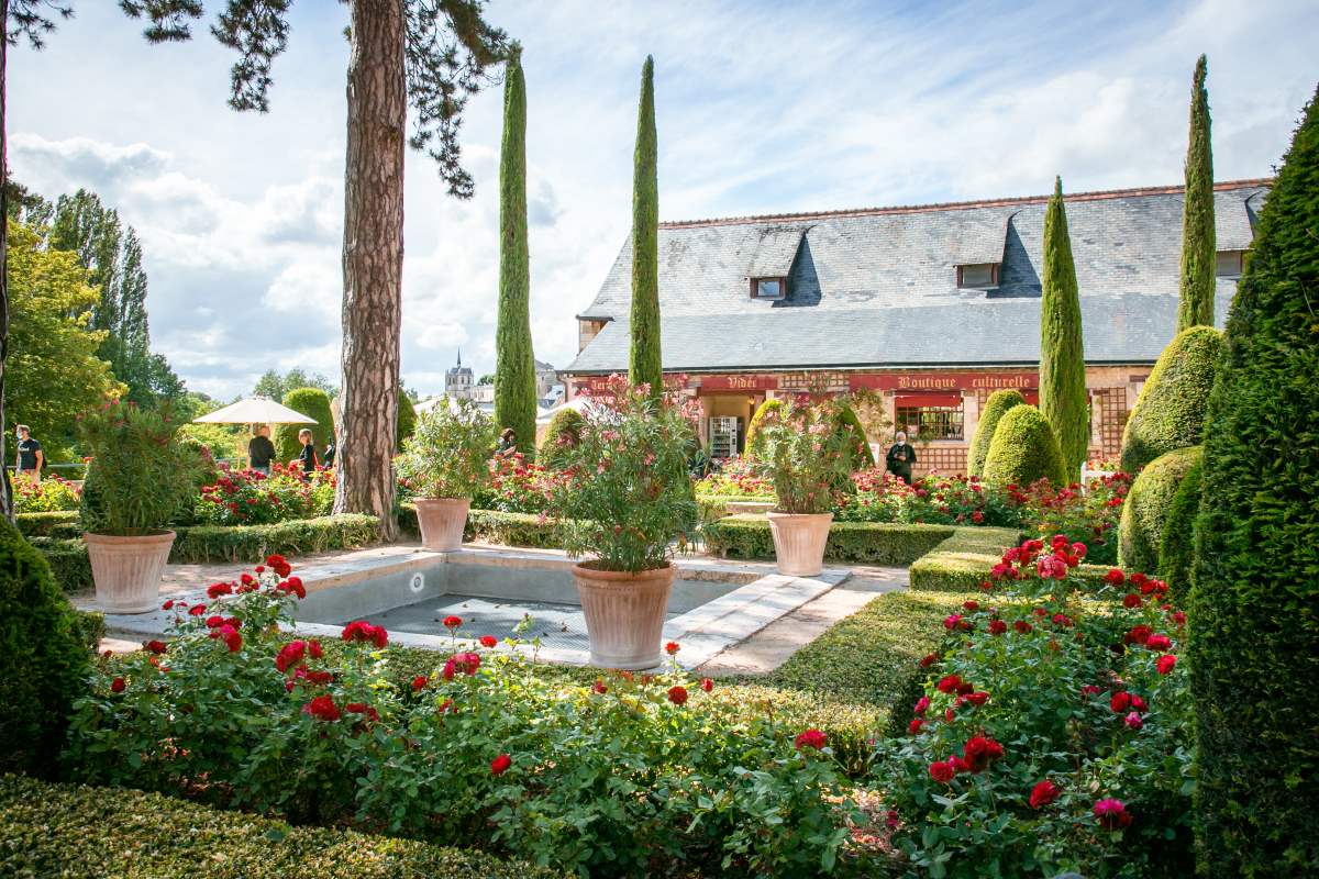 Clos Lucé Γαλλία, κήπος