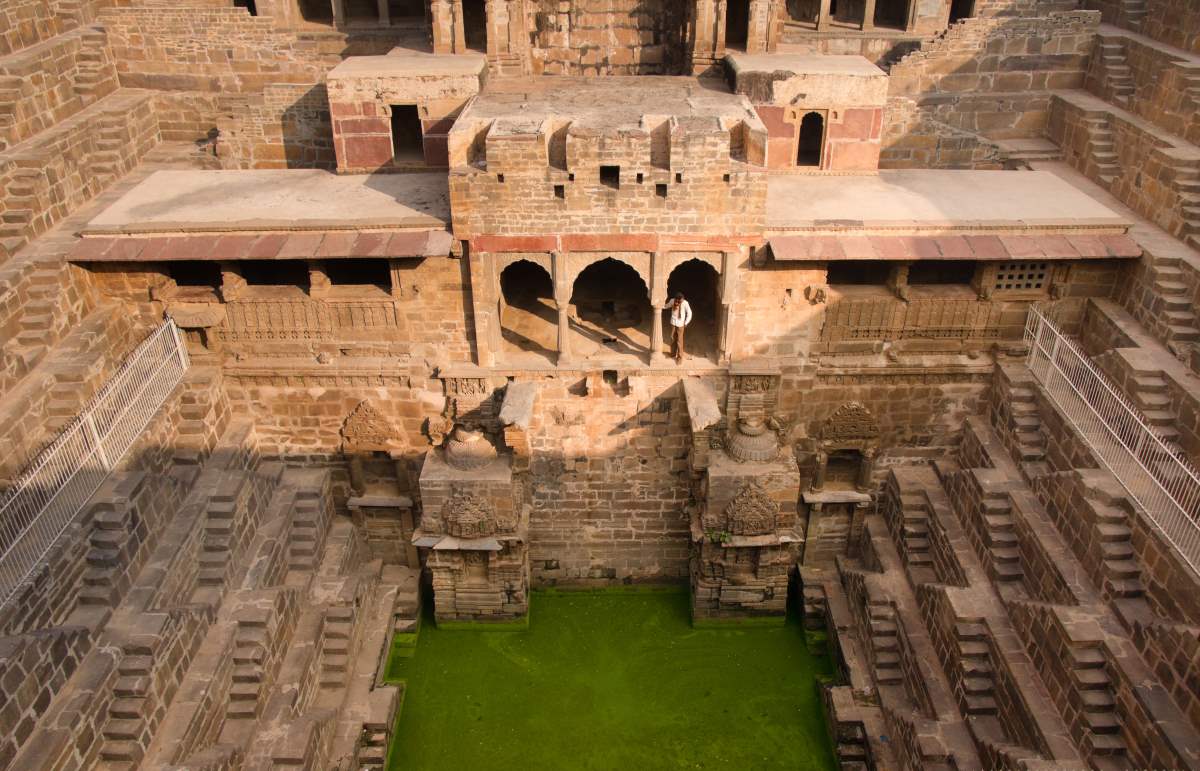 Rajasthan, Ινδία, σκάλες