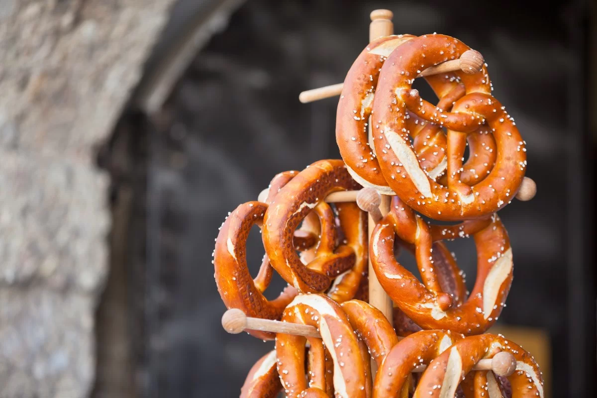 Pretzels, παραδοσιακό γερμανικό σνακ