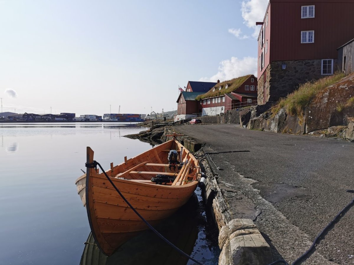 Πόλη Torshavn στα νησιά Φερόε