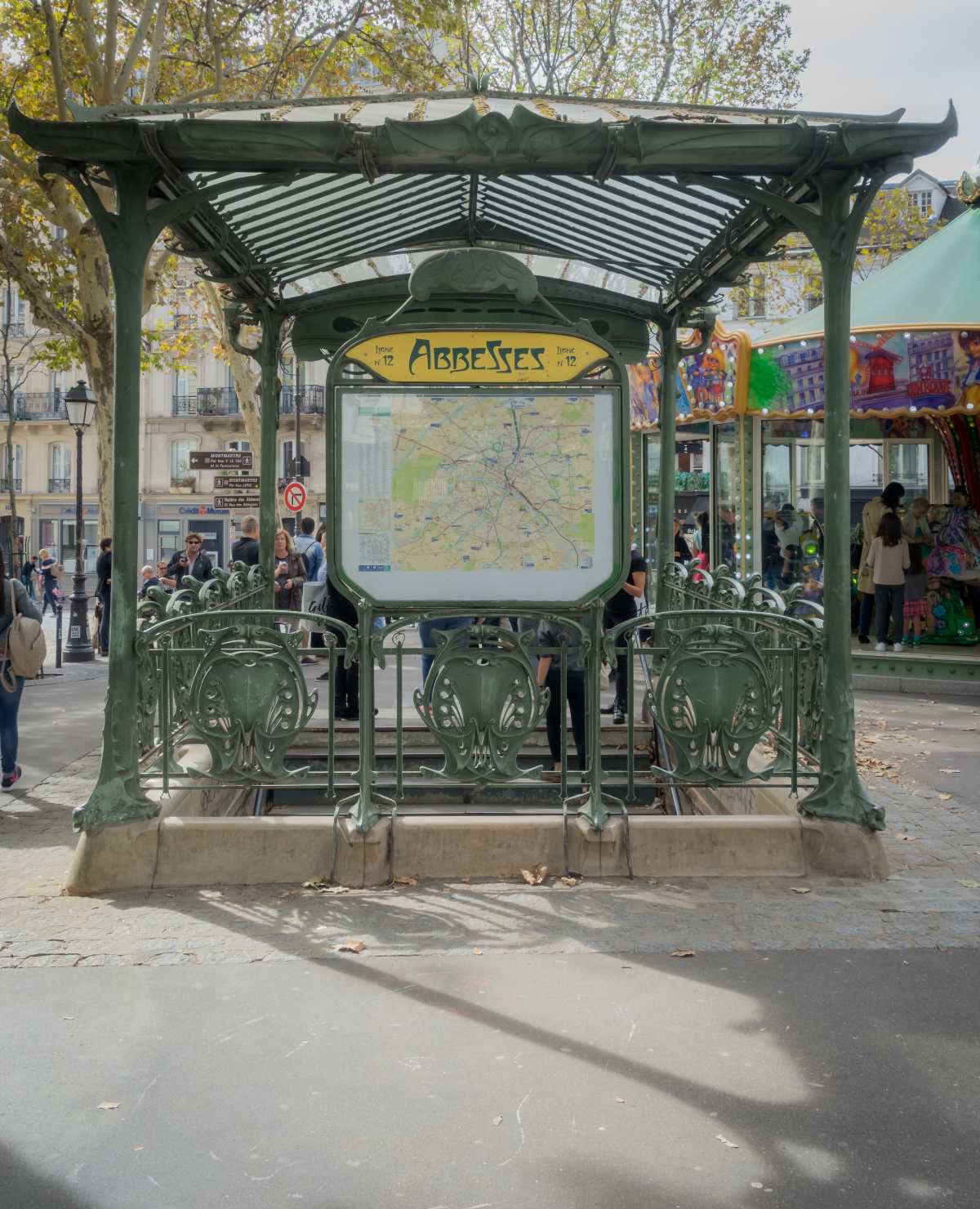 Les Abbesses, Μονμάρτη, Παρίσι 