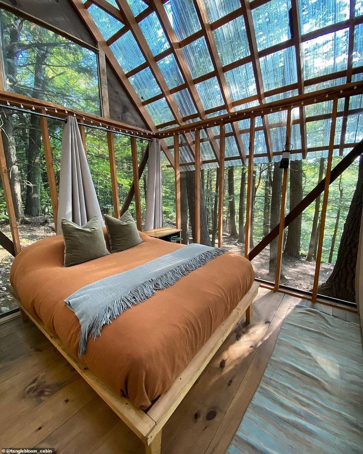 Airbnb Tanglebloom Cabin, Brookline, Vermont, ΗΠΑ