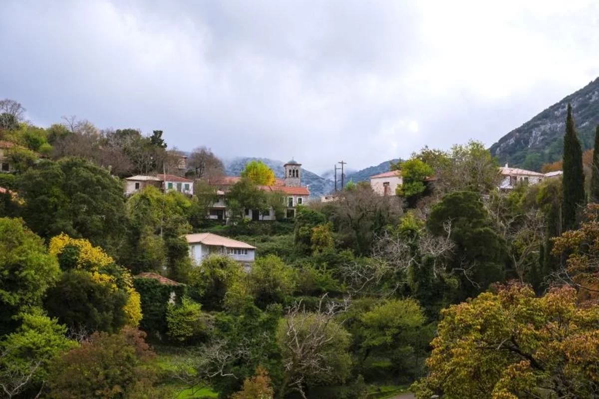 Εγκλουβή το πιο ορεινό χωριό της Λευκάδας