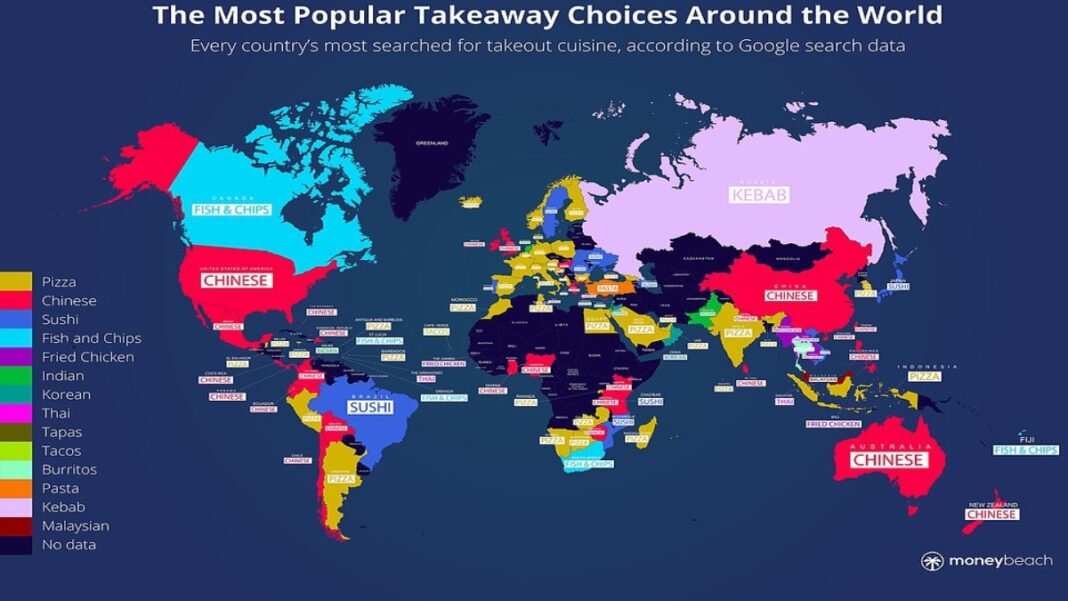 Χάρτης take away δημοφιλές