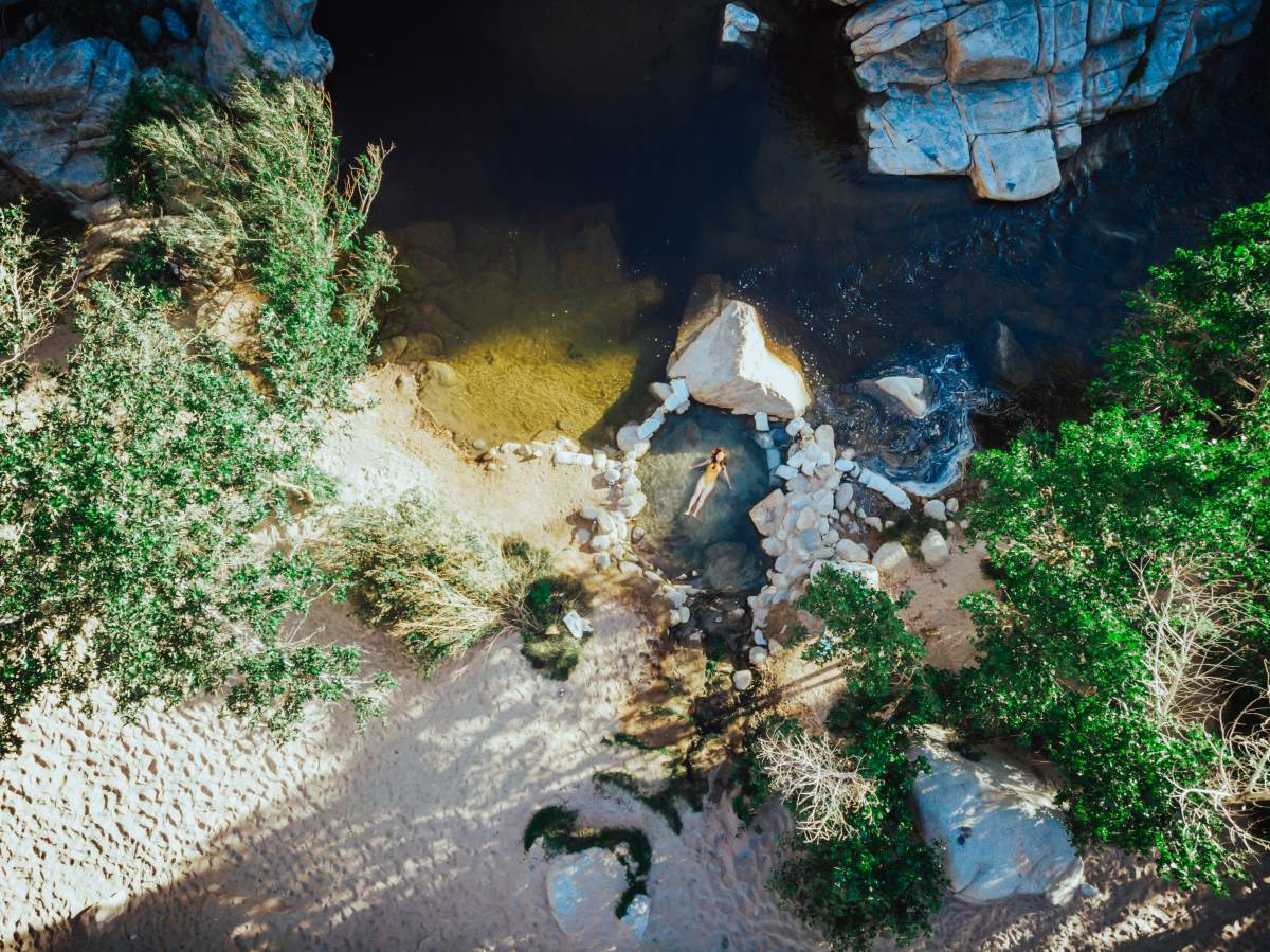 Hot Creek hot springs, ΗΠΑ