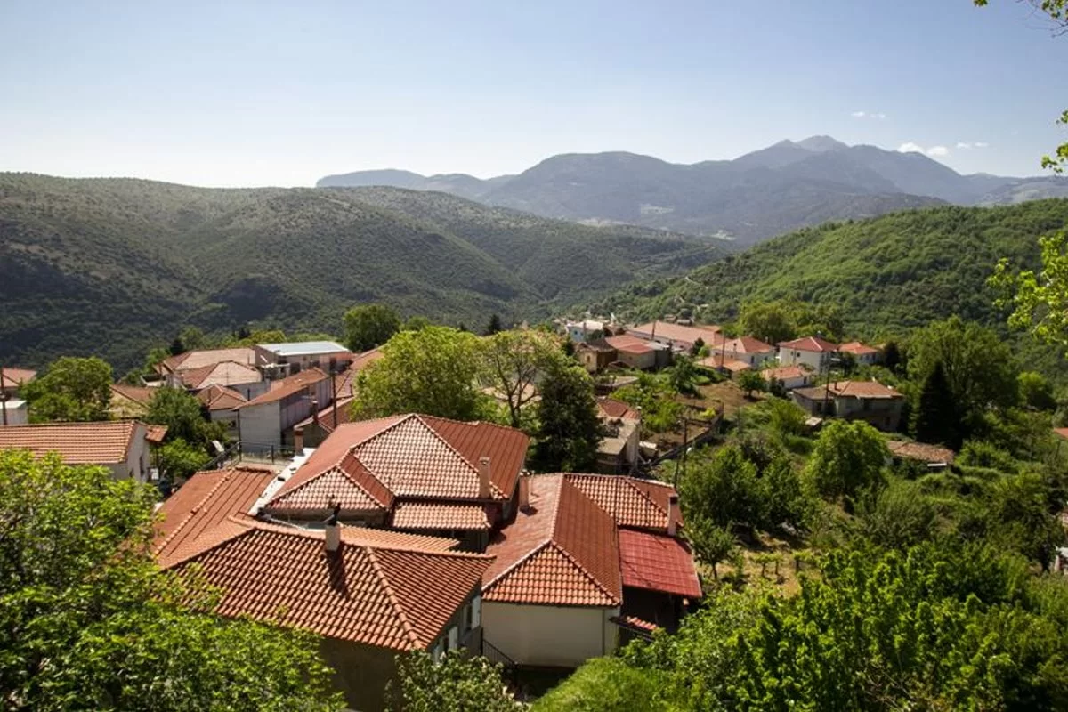 Παραδοσιακά σπίτια στο Καστρί Αρκαδίας