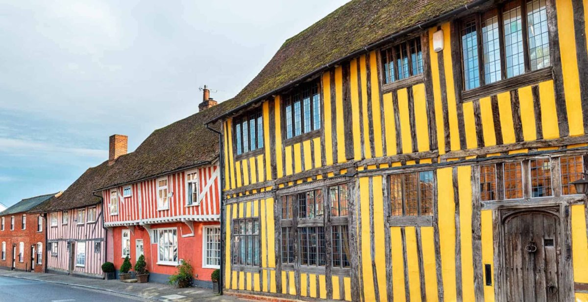 Lavenham, Αγγλία μυστικό χωριό Ευρώπη