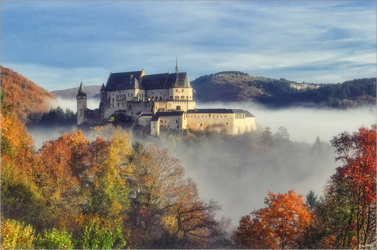 Château de Vianden Λουξεμβούργο