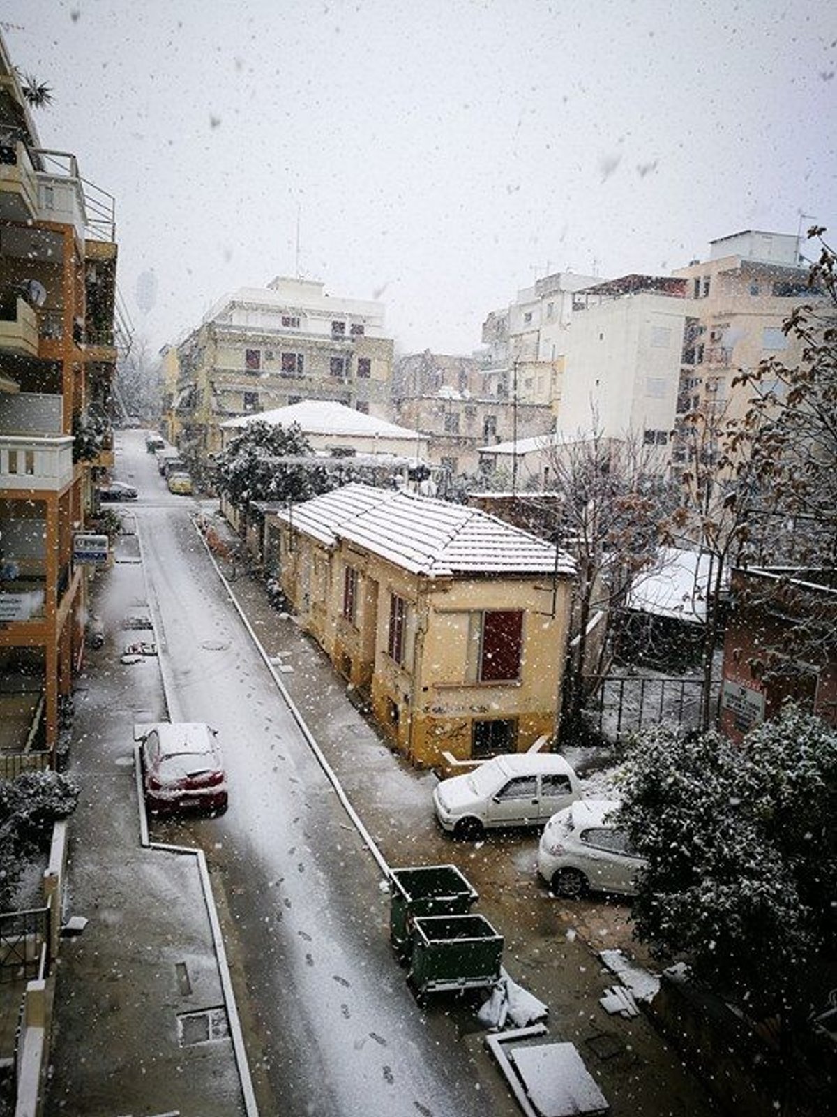 χιονισμένο Ναύπλιο