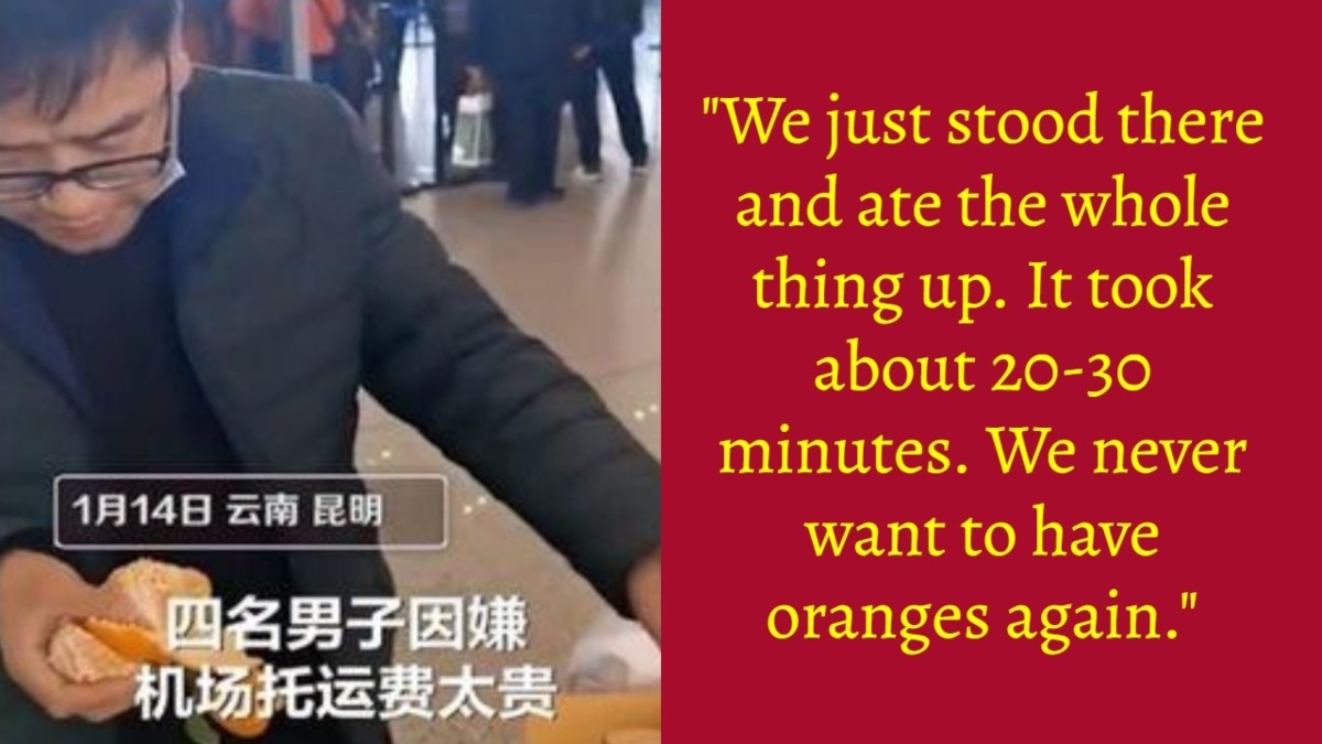 Κίνα αεροδρόμιο ταξιδιώτης πορτοκάλια