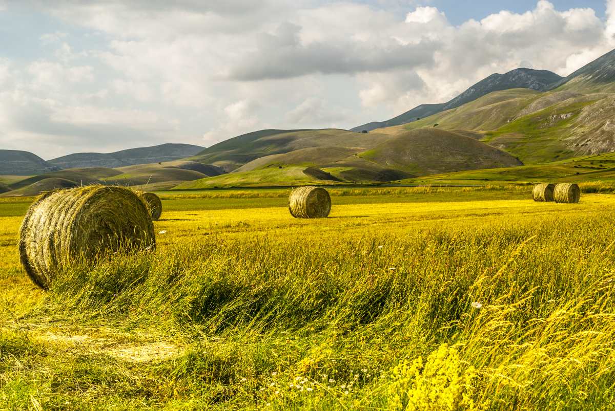 Castelluccio χωριό, Ιταλία