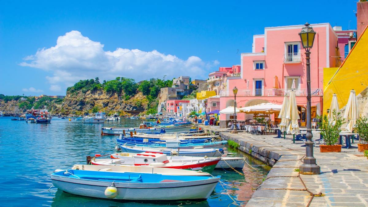 Procida Νάπολι λιμάνι