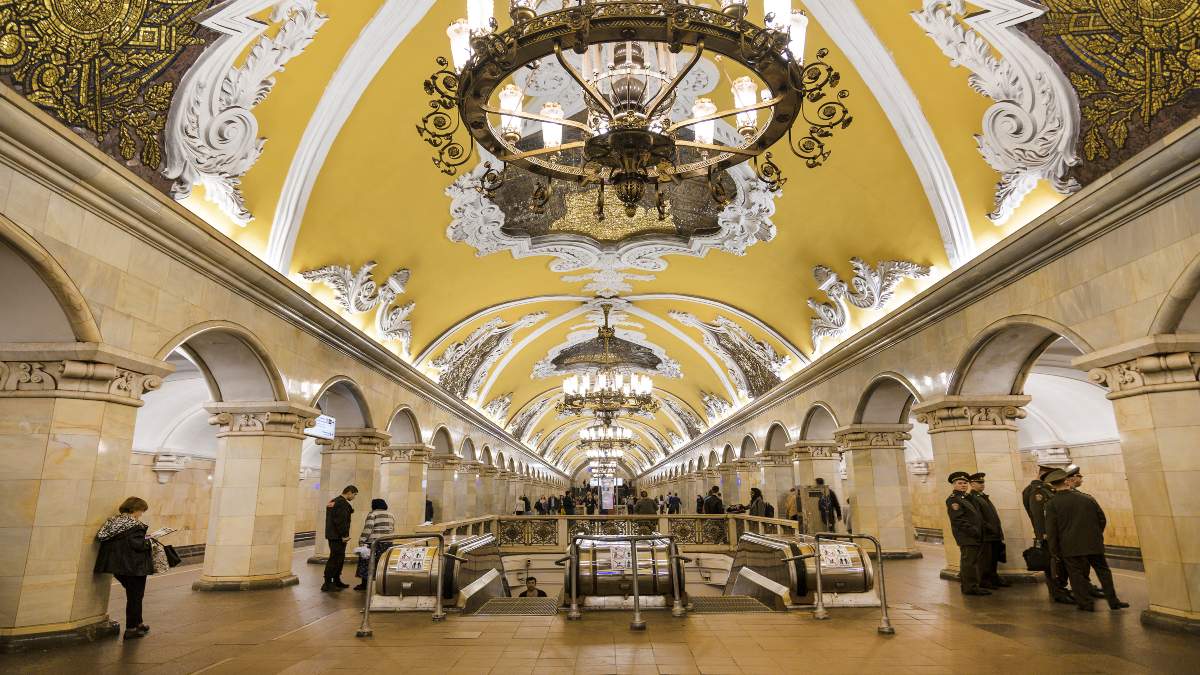 Το μετρό της Μόσχας είναι το πιο όμορφο του κόσμου
