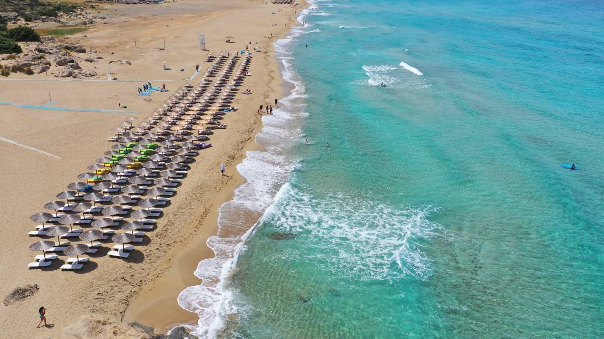 Falassarna beach Crete