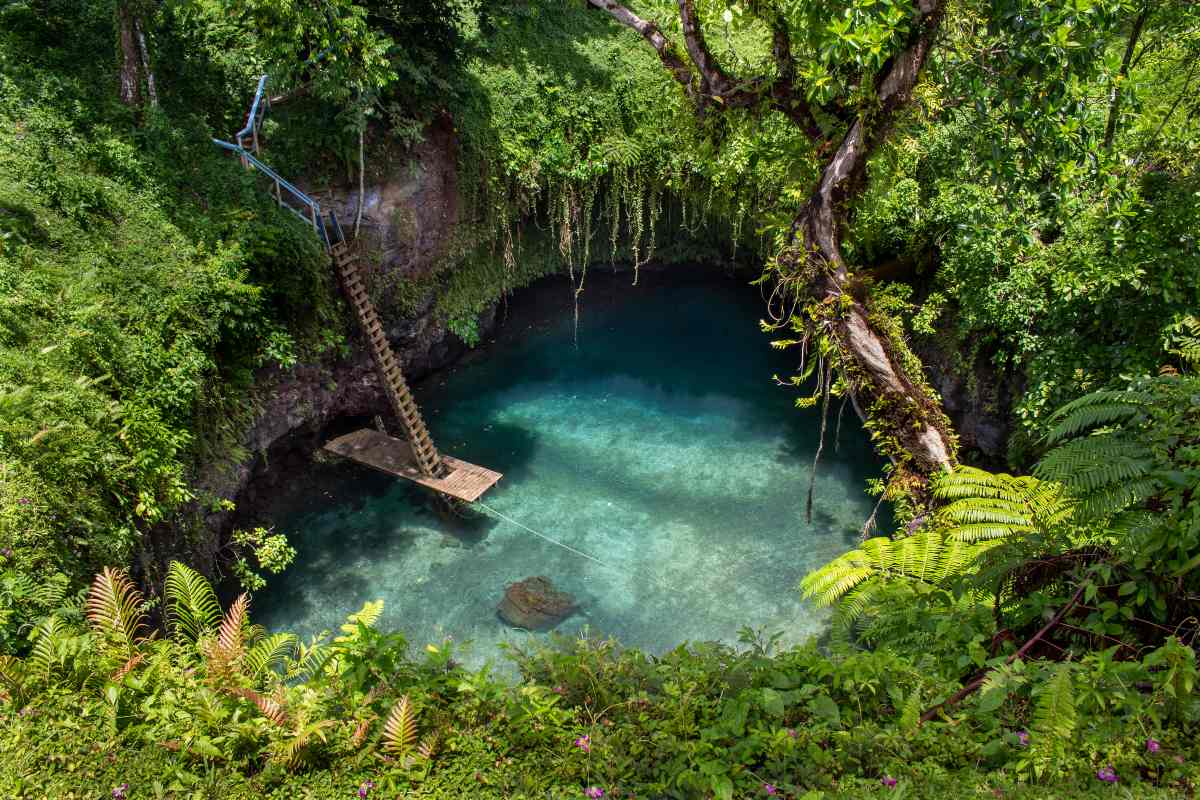 Sua Ocean Trench, Σαμόα