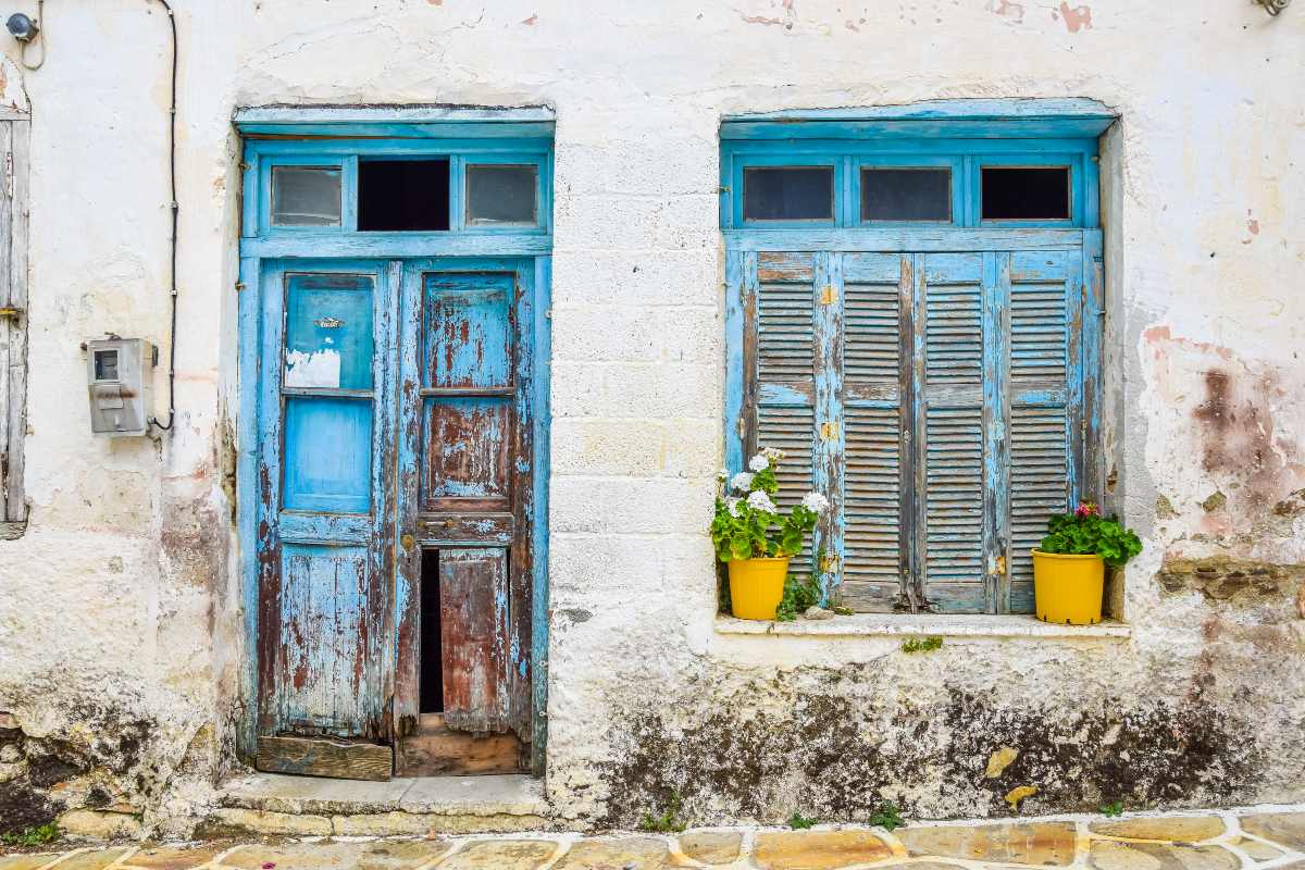  Χαλκί Νάξος, παλιά κτίσματα