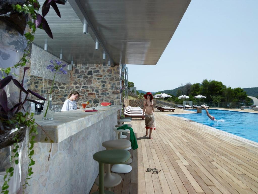 Adrina Resort & Spa μπαρ πισίνας